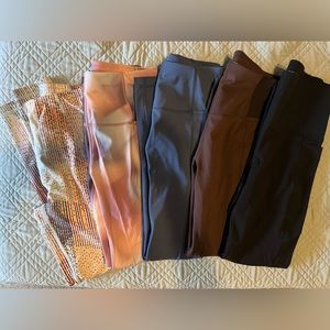 Lot of sweaty betty size small leggings. Excellent condition. All full length